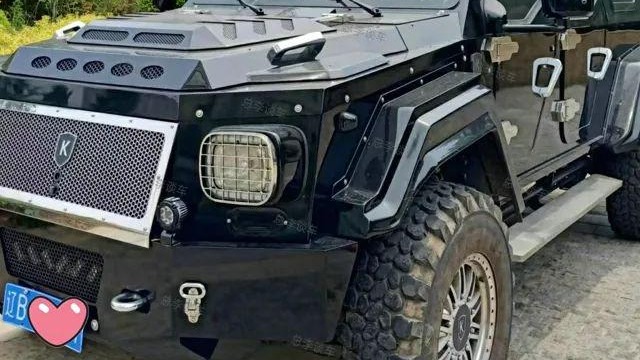 偶遇1600万的骑士十五世防弹车，比劳斯莱斯幻影贵，售价感人