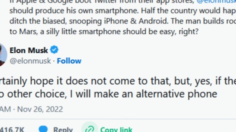 马斯克也要跨界造手机？