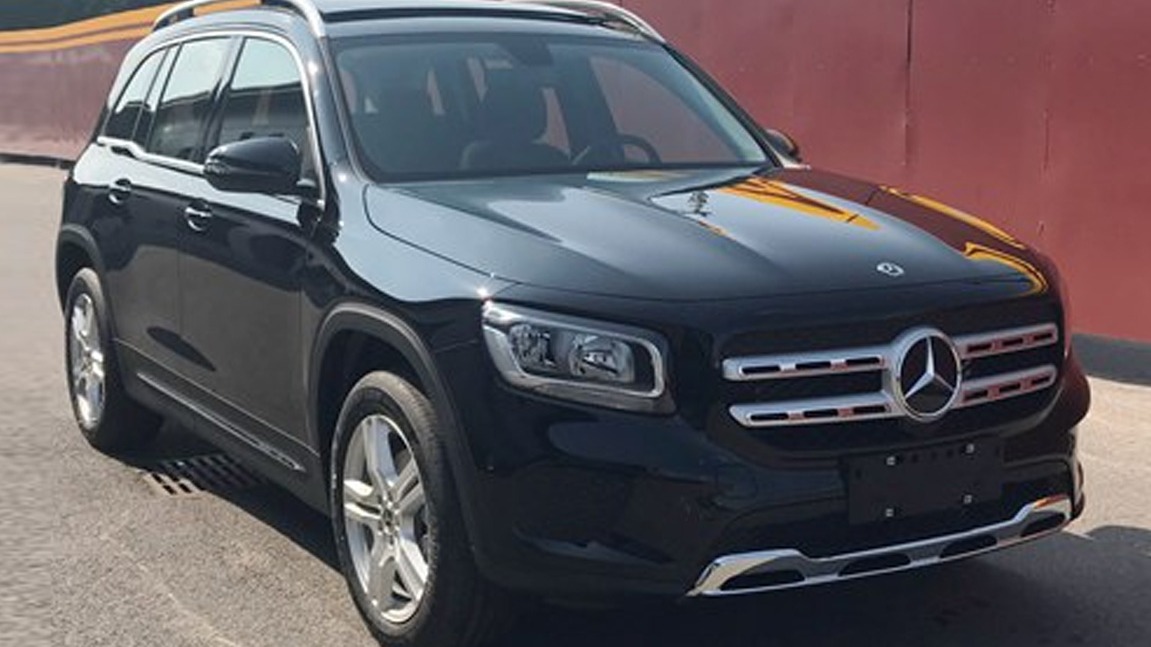 曝北京奔驰GLB“入门版”实车 搭1.3T低功率引擎