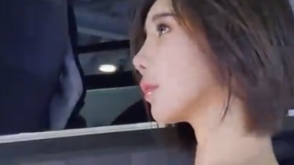 韩国美女车模，太诱人了