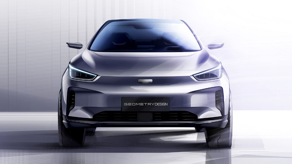 号称可喂养的纯电新宠 几何C官方渲染图曝光