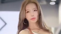 极品车模，极致身材