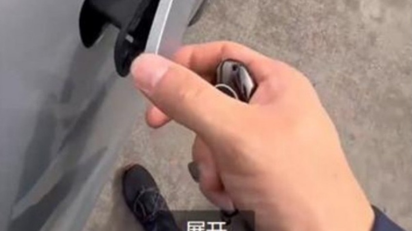 理想L9门把手被曝开裂翘起 网友：胶水一粘还是500万