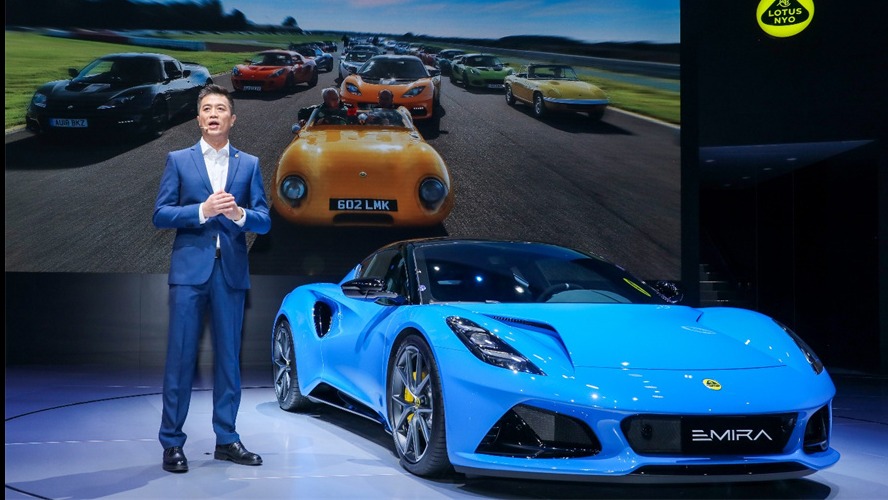 路特斯燃油跑车绝唱EMIRA驾临国内 大定开启不到百万