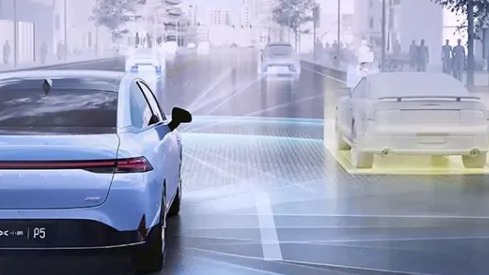 小鹏P5在深圳开放城市NGP功能