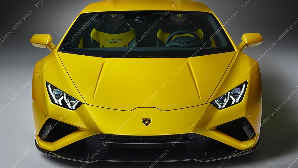 造型微调 兰博基尼Huracán EVO RWD官图泄露