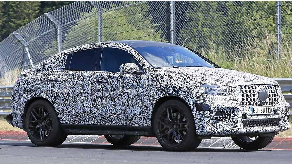 AMG GLE 63 Coupe谍照曝光 将于2020年初亮