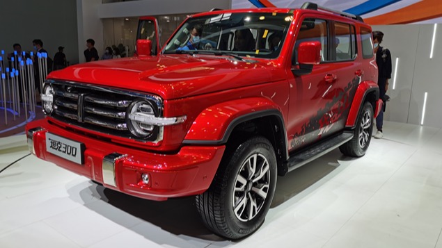 2020北京车展|坦克300大玩“控色” 新硬派狠角色