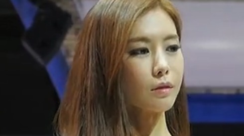 车展颜值美女车模