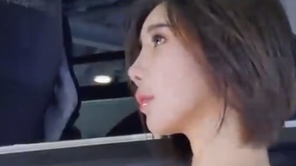 韩国美女车模，太诱人了