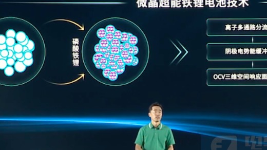 广汽发布新型磷酸铁锂电池技术