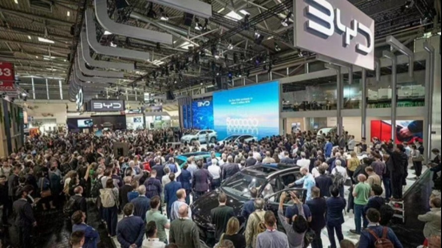 这届慕尼黑车展：中国品牌在BBA主场抢风头