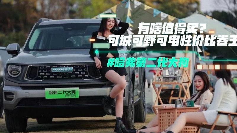 哈弗第二代大狗有啥值得买？可城可野可电性价比卷王