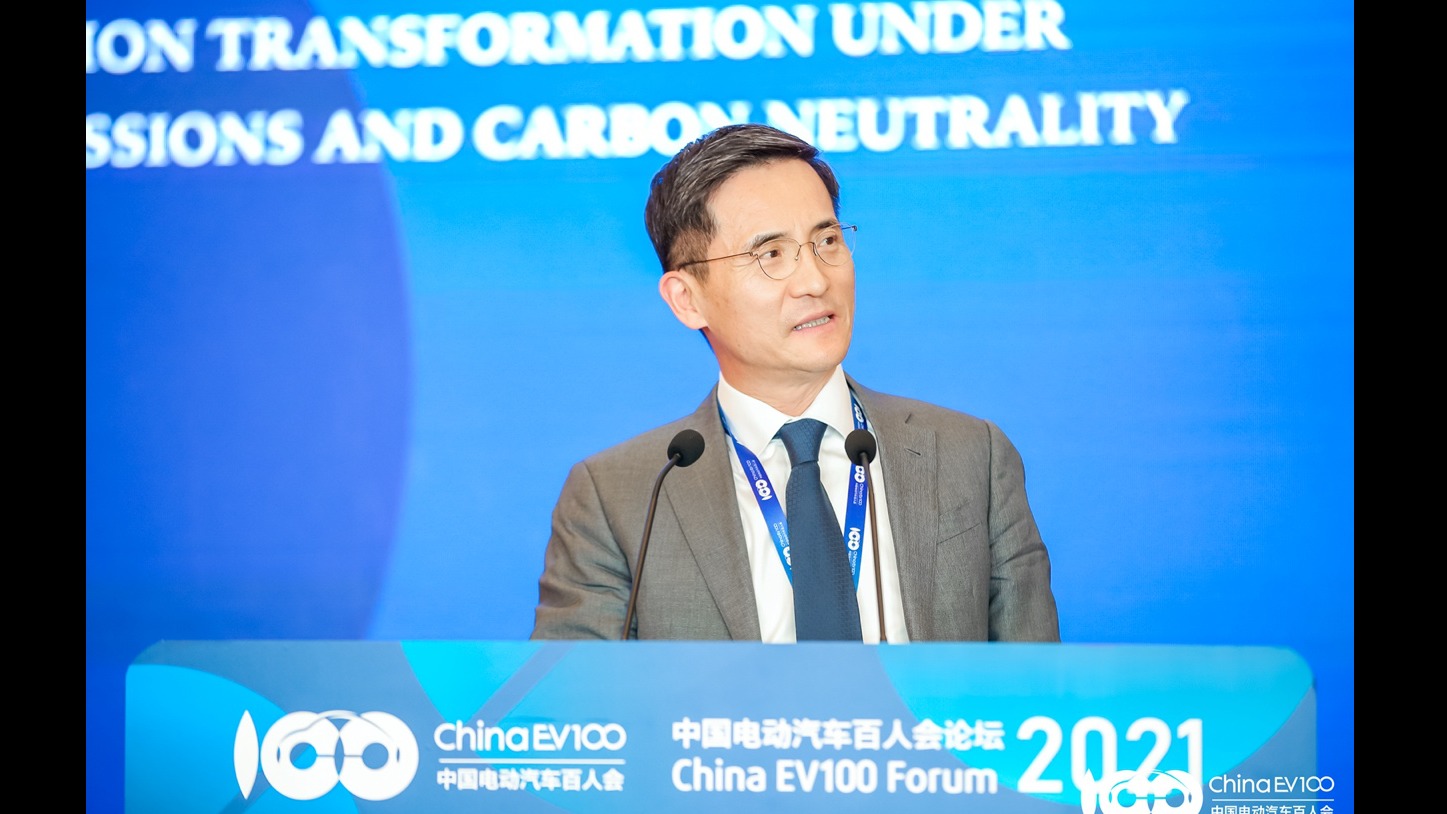 百人会论坛（2021）|现代汽车集团李光国：计划到2040年实现全面电动化
