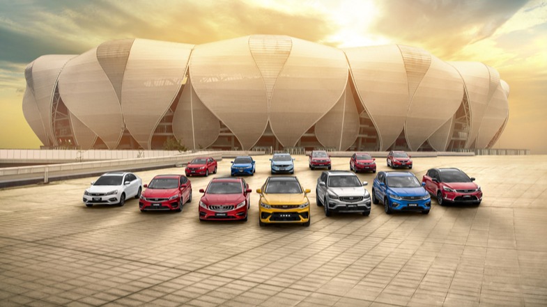 吉利汽车连续三年位居中国品牌乘用车第一