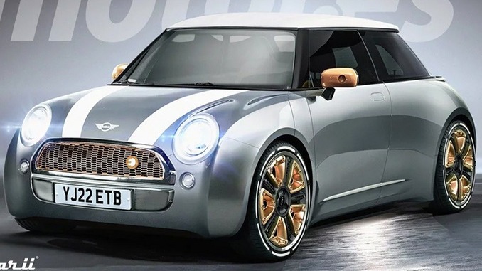 MINI新电动车渲染图 长城将国产竞争奔驰Smart