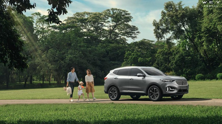 科技配置大幅升级搭全新2.0T 2021款WEY VV6售14.8万起