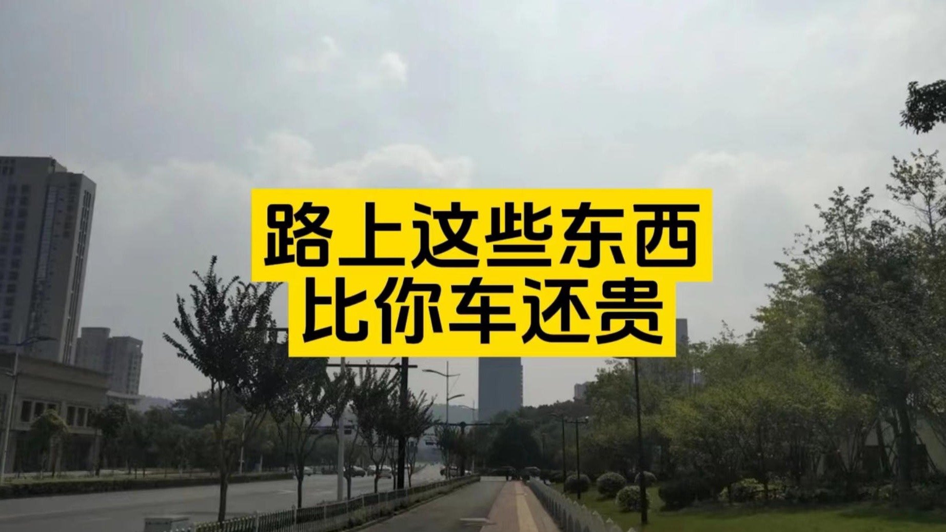 路上这些东西，比你车还贵