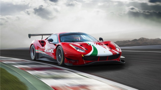 2020版法拉利488 GT3 Evo更强升级预备一战