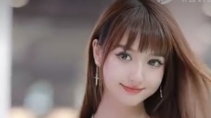  清纯美丽，可爱动人 