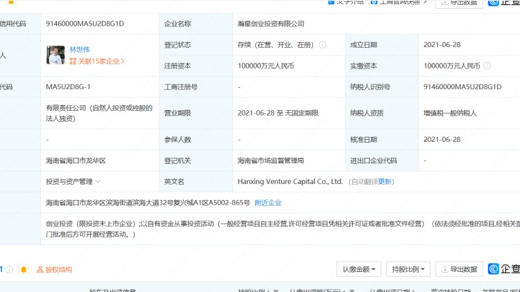 持股13.7%，小米入股华申瑞利汽车公司