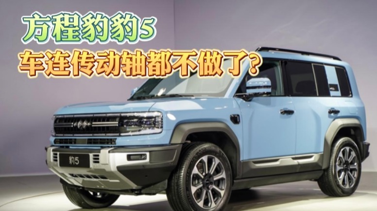 方程豹豹5：车连传动轴都不做了？