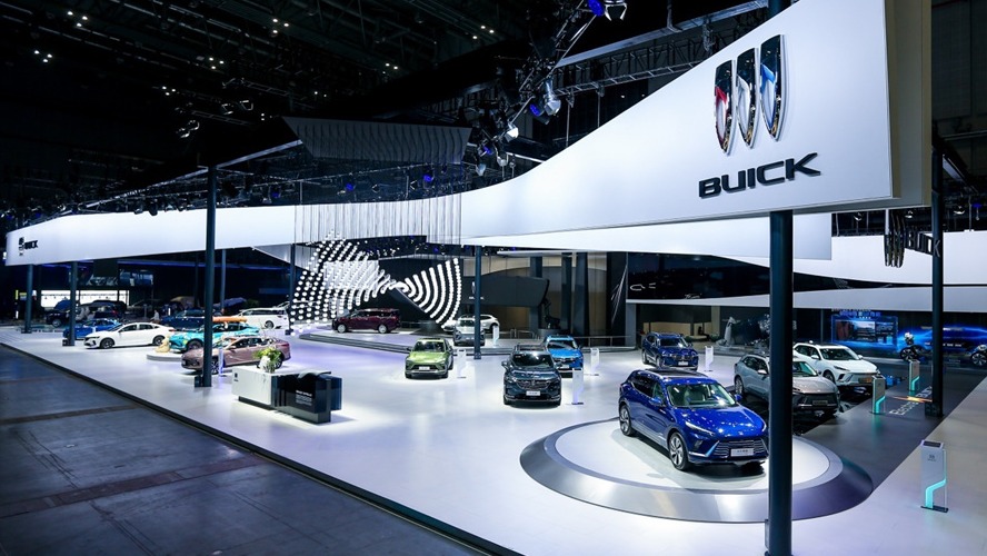 上汽通用三大品牌34款车亮相上海车展 奥特能平台新车成主力