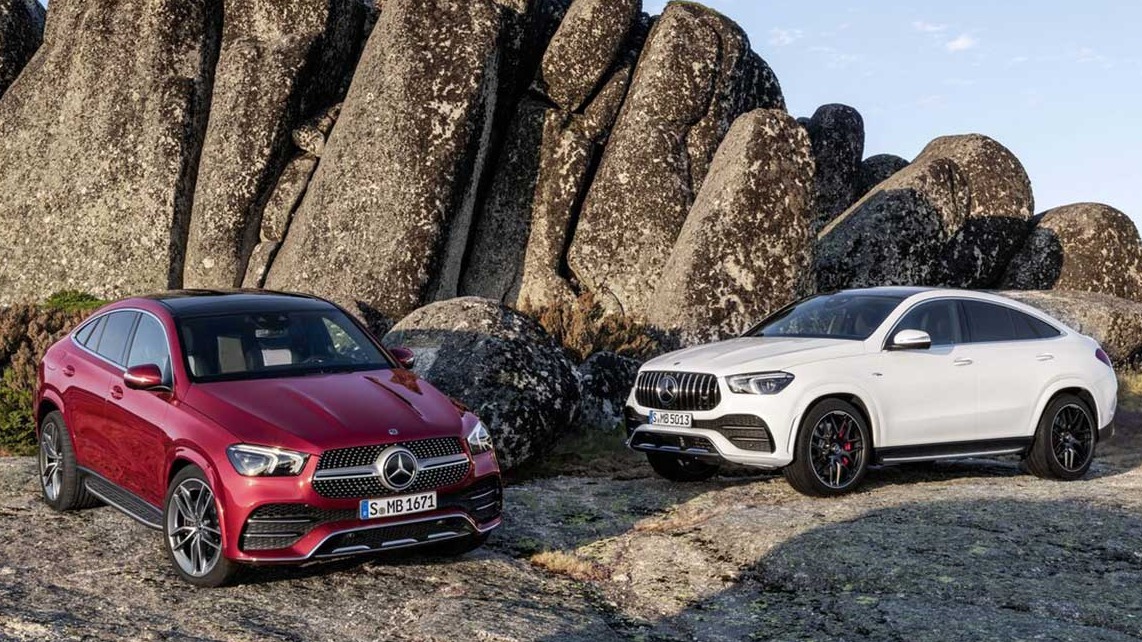 全新奔驰GLE Coupe官图 将于法兰克福车展首发