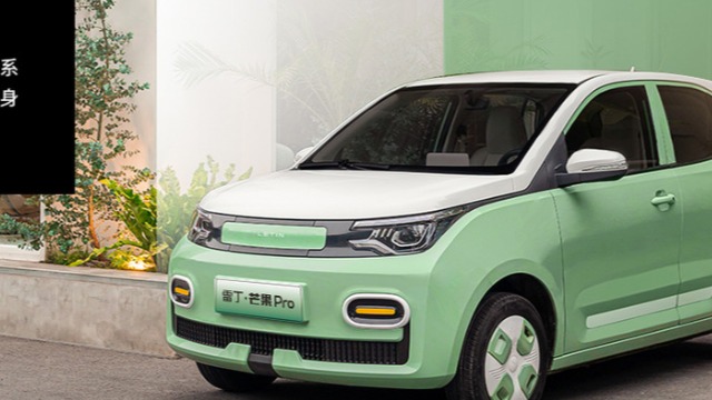 A00级市场竞争激烈，尽管多次调价，雷丁芒果及芒果Pro的价格区间并没有突破五菱宏光MINIEV系列的价格区间。