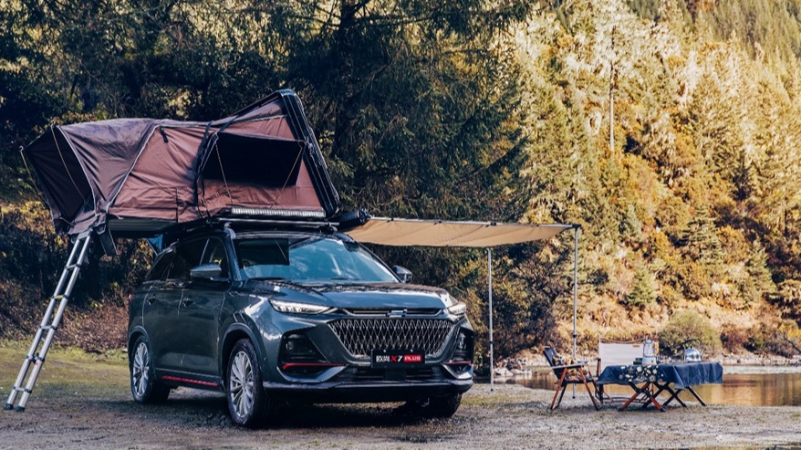 钓友们请注意！欧尚X7PLUS钓鱼版、露营版亮相广州车展