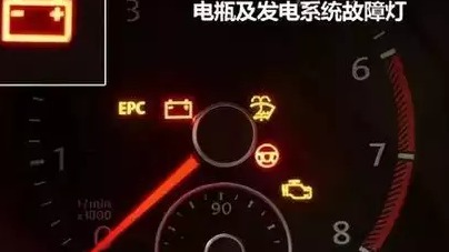 常见的汽车仪表盘故障灯，需注意！