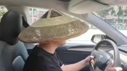 又见车内打伞 特斯拉、蔚来均中招：为何就是不配遮阳帘？