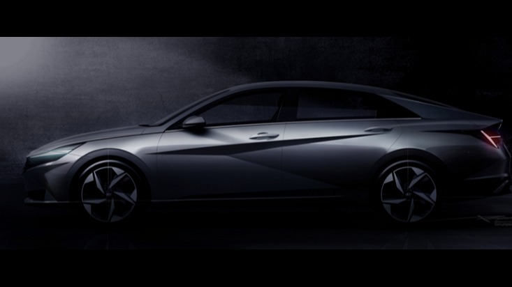 颜值裂屏 第七代伊兰特将亮相好莱坞