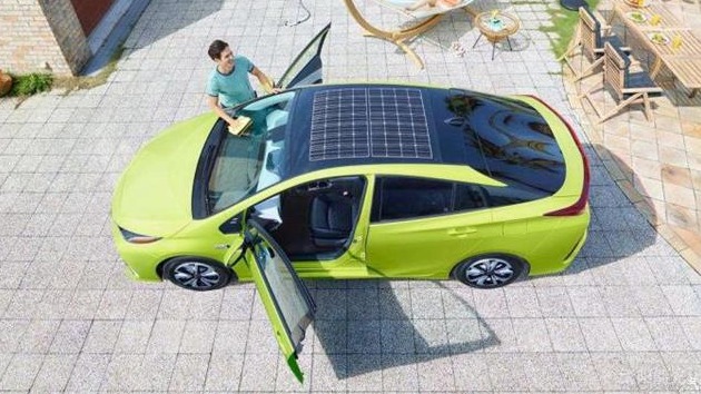 太阳能充电 丰田为普锐斯提升充电效率