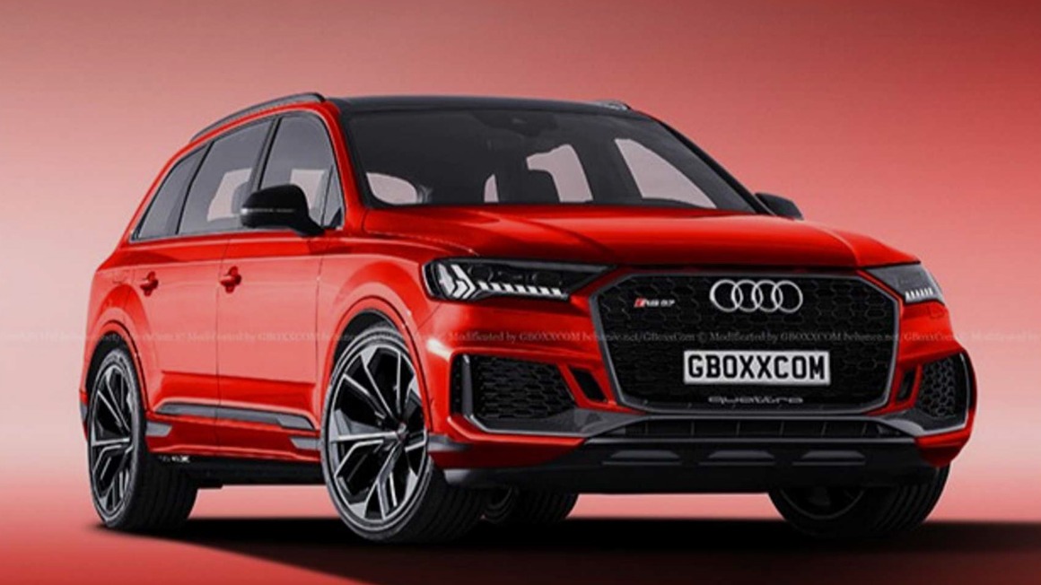 对标宝马M/奔驰AMG 曝奥迪性能猛兽RS Q7效果图