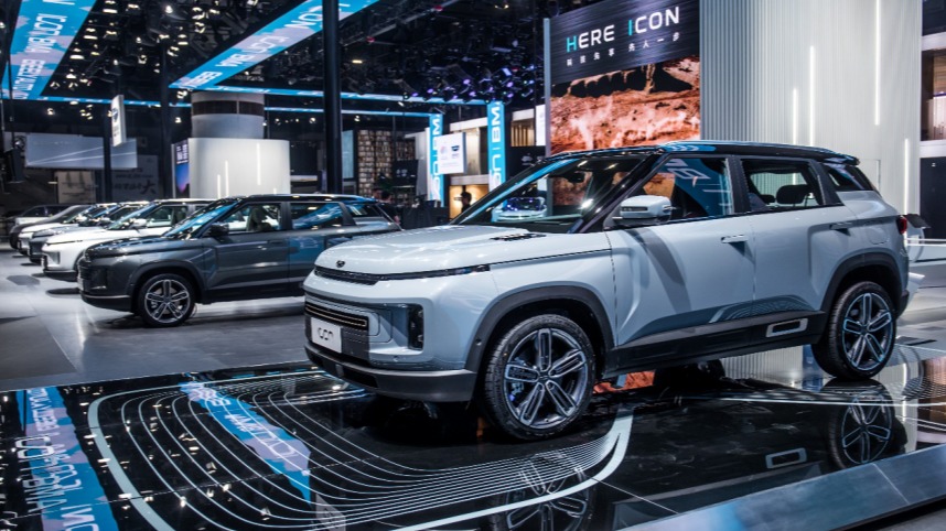 吉利发布BMA架构新车icon