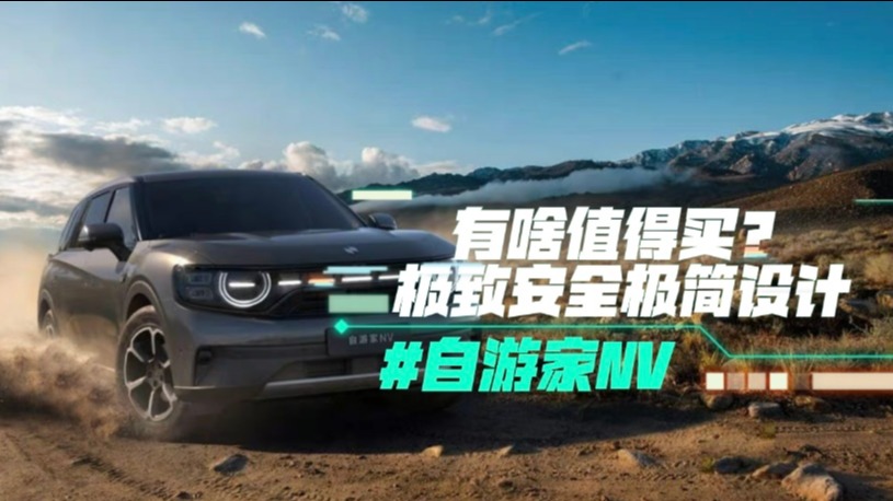 自游家NV有啥值得买？极致安全极简设计
