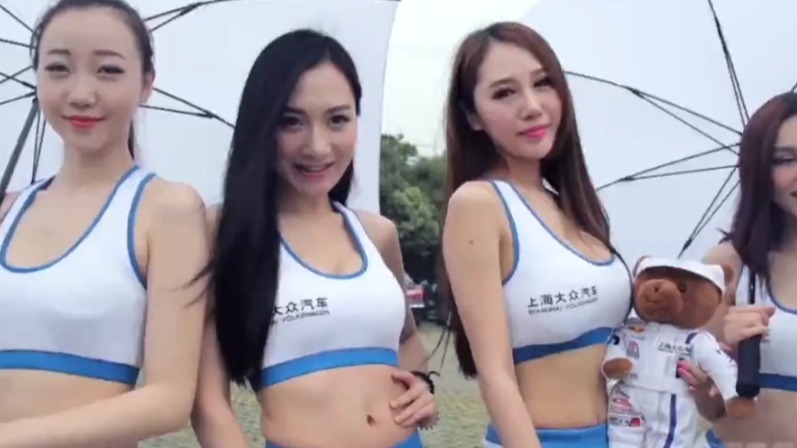 身材火辣 俏皮可人！CTCC房车锦标赛车模集锦