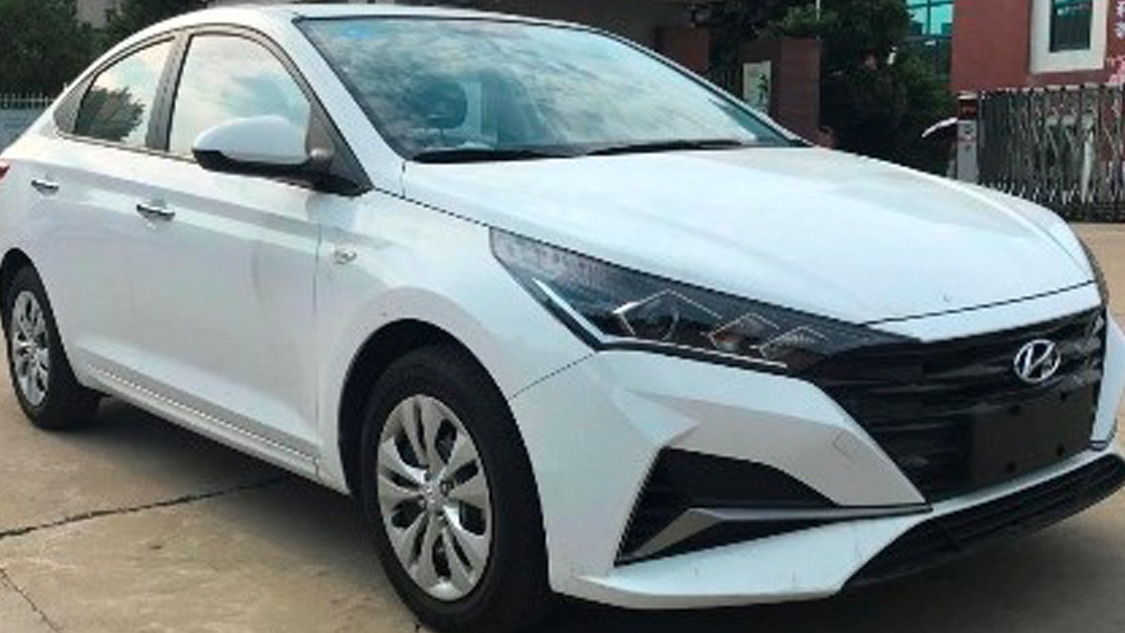 现代新悦纳成都车展亮相 外观小改/升级国六排放