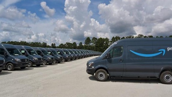 亚马逊向特斯拉“杀手”订10万辆电动车