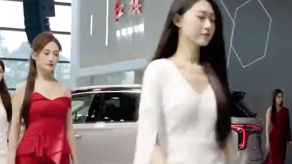 2023长沙国际车展丨车模颜值大赏