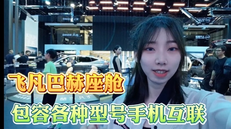 飞凡巴赫座舱： 包容各种型号手机互联
