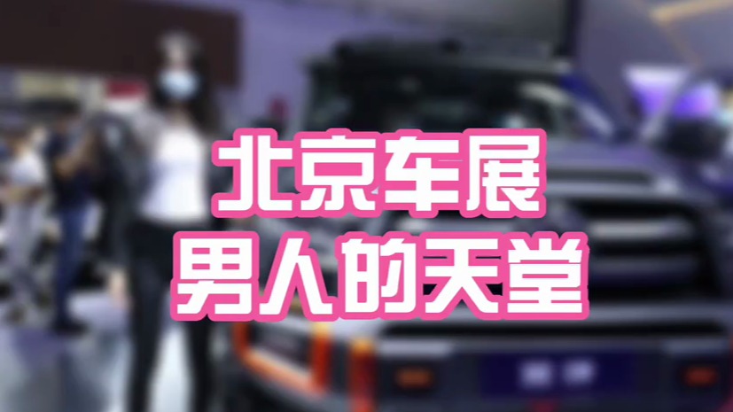 北京车展 男人的天堂