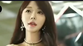 韩国高挑女车模小棉袄