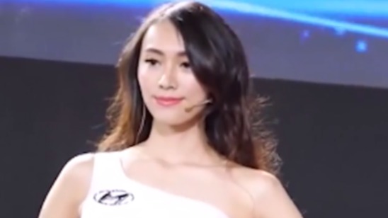 身材姣好的车模小姐姐，真的太美了