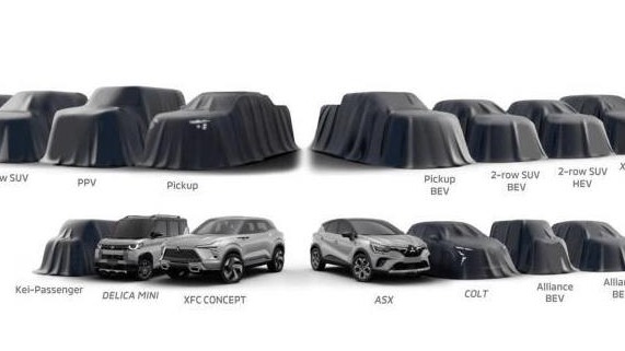 三菱未来产品规划曝光 未来五年推出16款新车