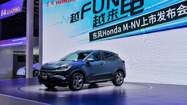 东风本田首款纯电SUV M-NV上市！14.98万、15.98万元随心选