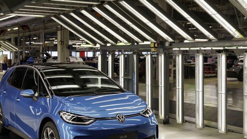 因需求低迷，大众集团两款电动车型将在德国停产两周