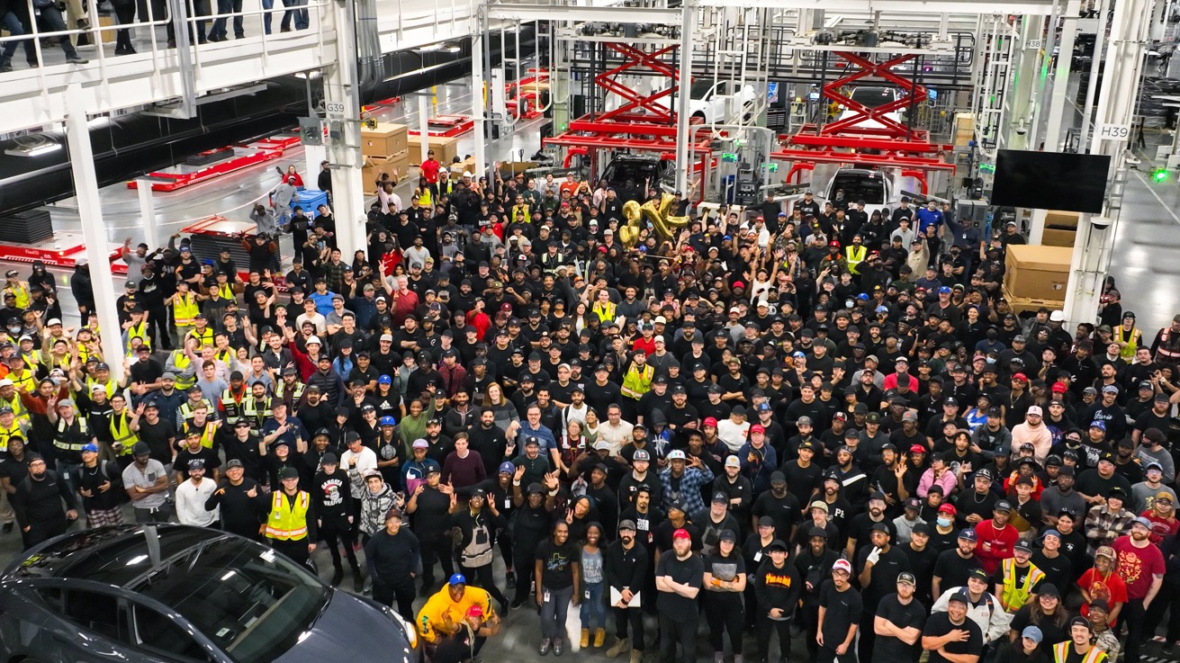 朱晓彤加持？特斯拉得州工厂周产量提高到3000辆