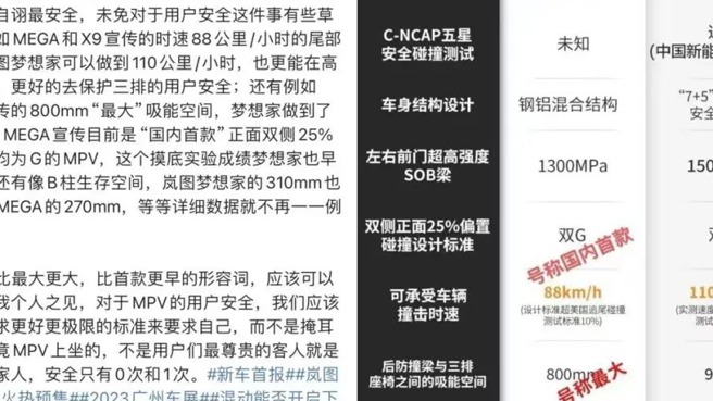 岚图高管呛声理想MEGA，MPV竞赛从打安全牌开始